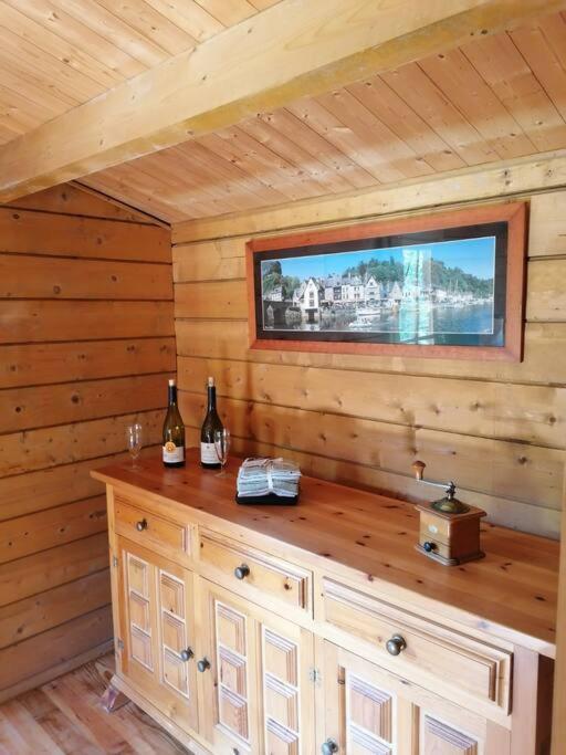 Chalet En Pleine Nature Au Bord D'Un Etang Lanvallay Extérieur photo